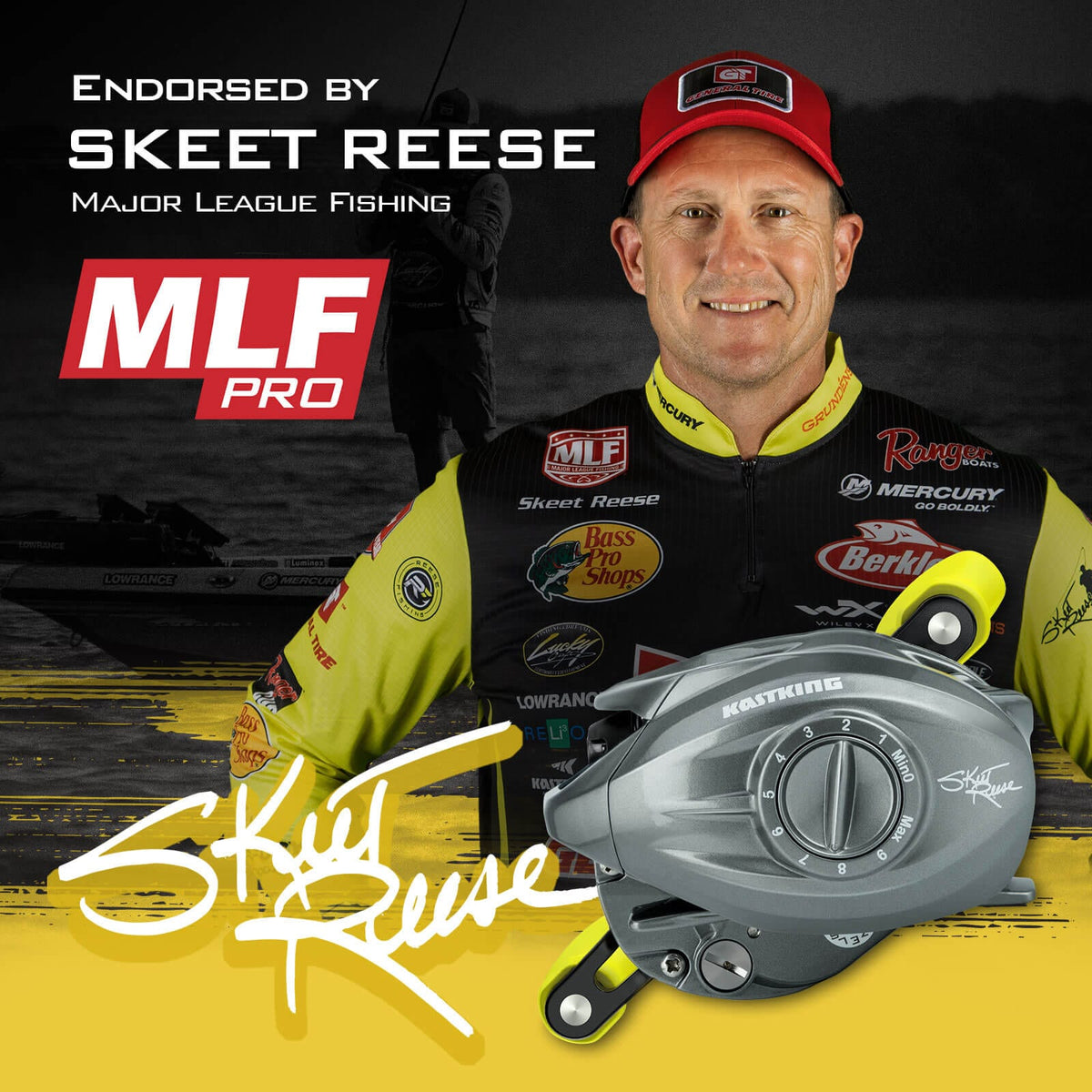 KastKing Skeet Reese Icon Baitcasting Reels