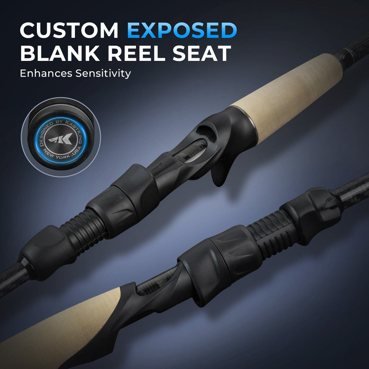 KastKing Spartacus II Plus Twin-Tip Casting Rod