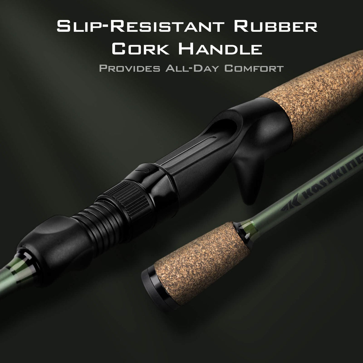 KastKing Spartacus II Twin-Tip Spinning Rods