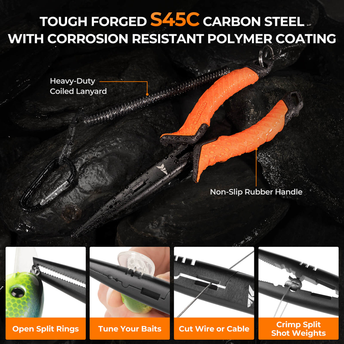 KastKing SteelStream Fishing Tool Kit