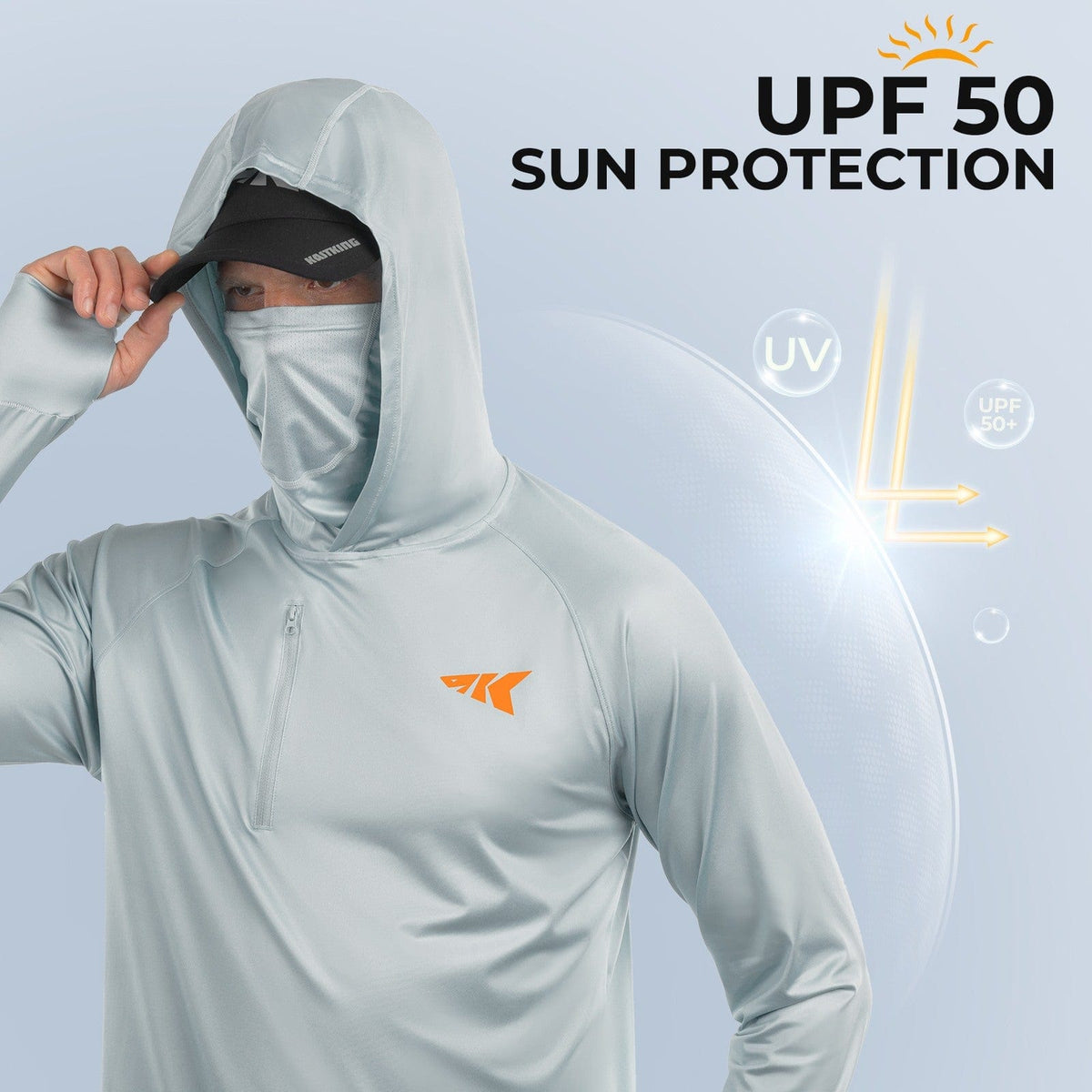 KastKing Sun Tamer Performance UPF 50 Fishing Hoodie
