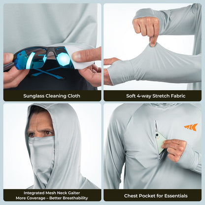 KastKing Sun Tamer Performance UPF 50 Fishing Hoodie