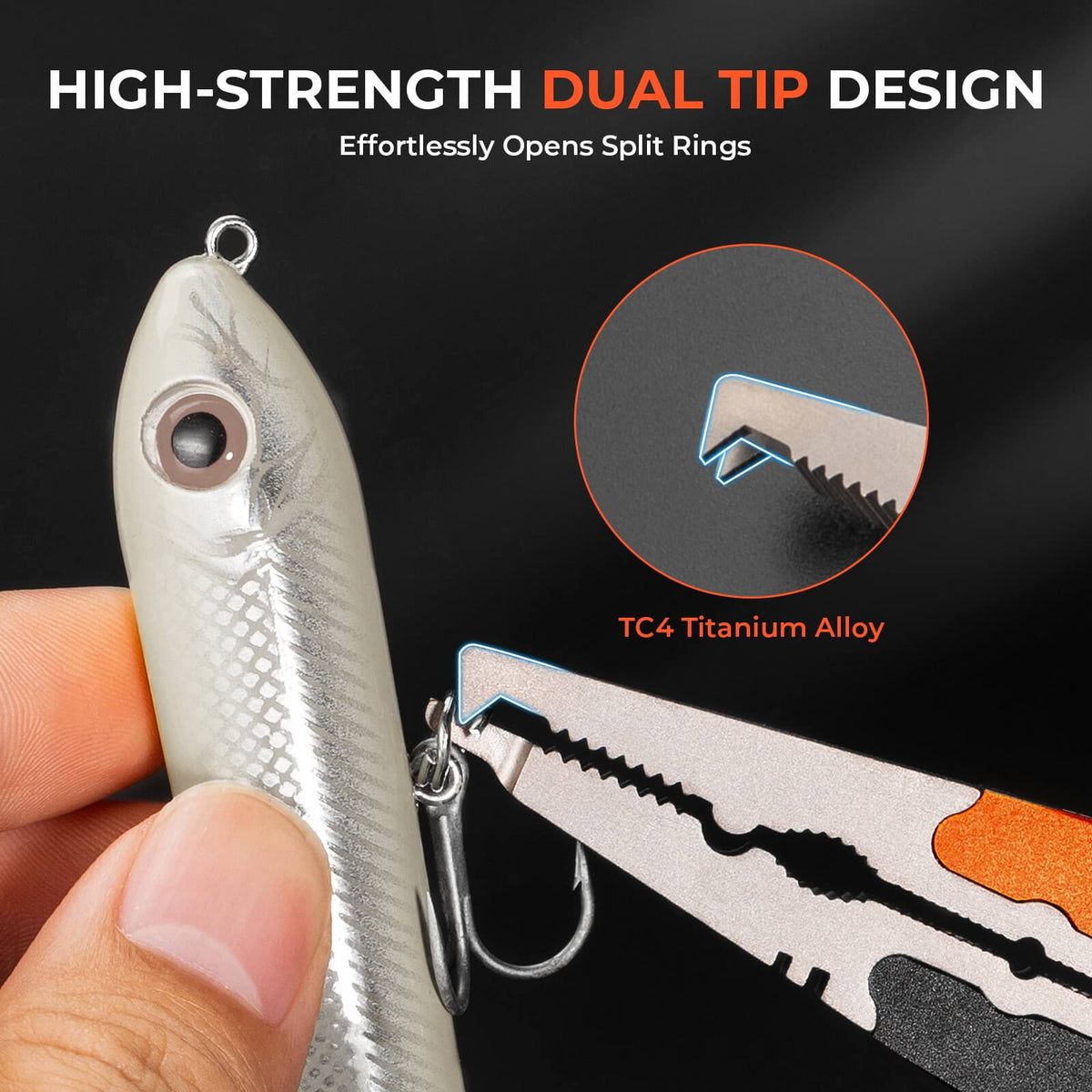 KastKing Ti-Forge Titanium Dual-Tip Jaw Pliers