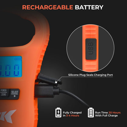 KastKing ToughTide USB Charging Fishing Scale & Lip Grip Combo