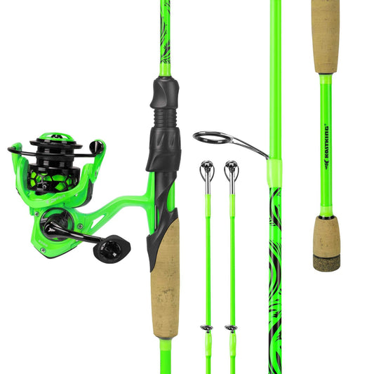 KastKing Zephyr Dual-tip Spinning Fishing Rod and Reel Combo