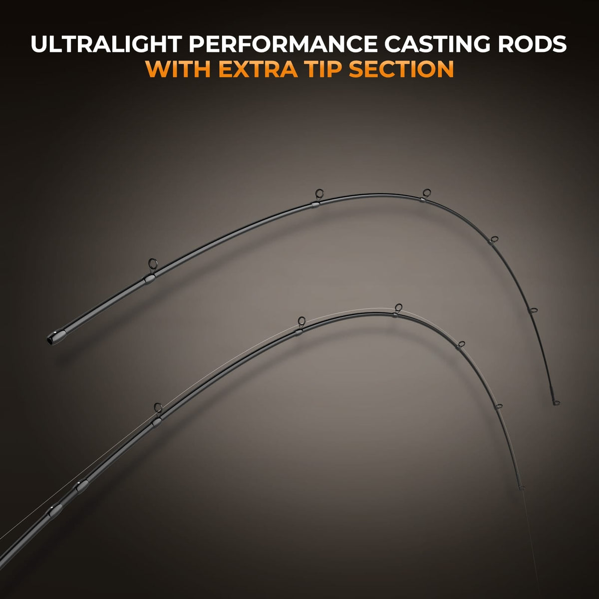KastKing Zephyr Bait Finesse Twin-Tip Casting Rod